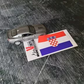 Наклейка Флаг Хорватии